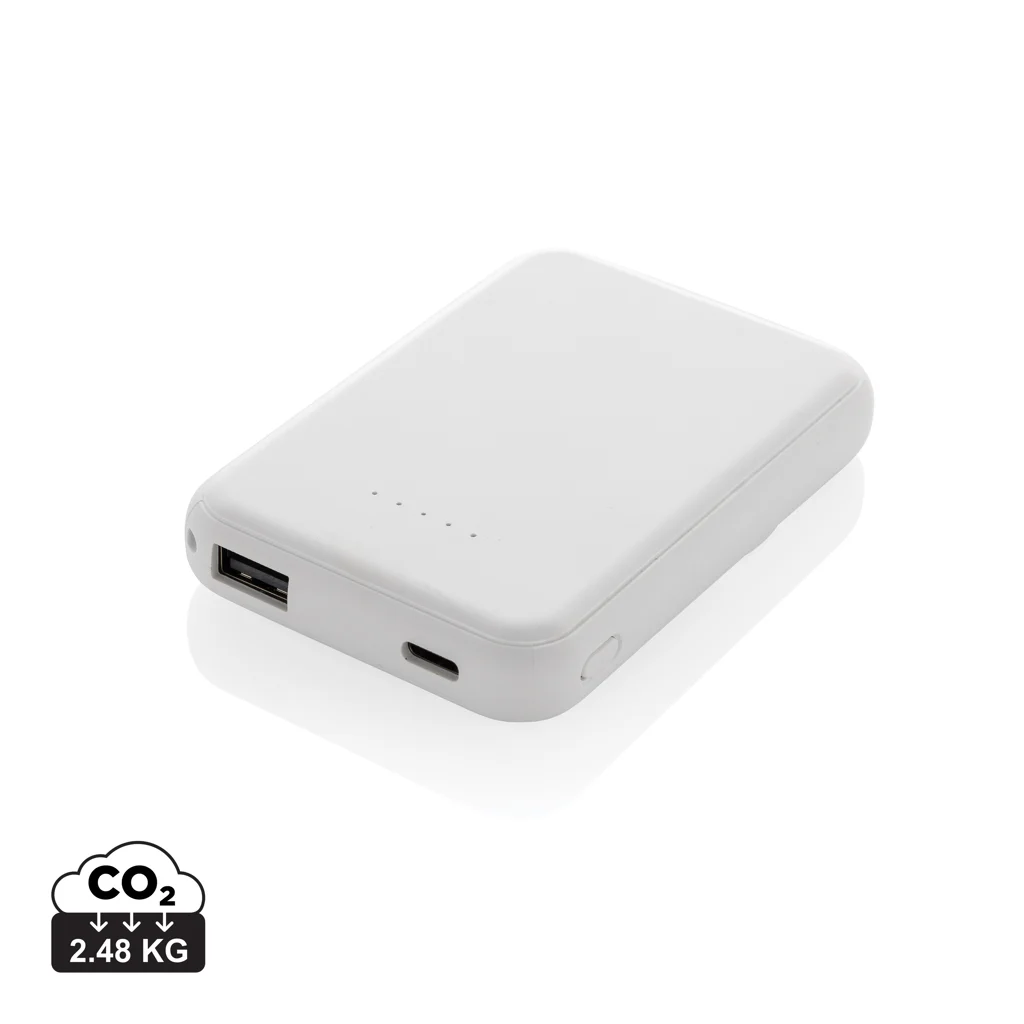 Stellar RCS rplastic 5000 mah 5W magnetische powerbank - Afbeelding 2