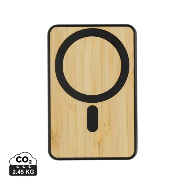 Zen RCS rplastic 5000 mah 5W magnetische bamboe powerbank