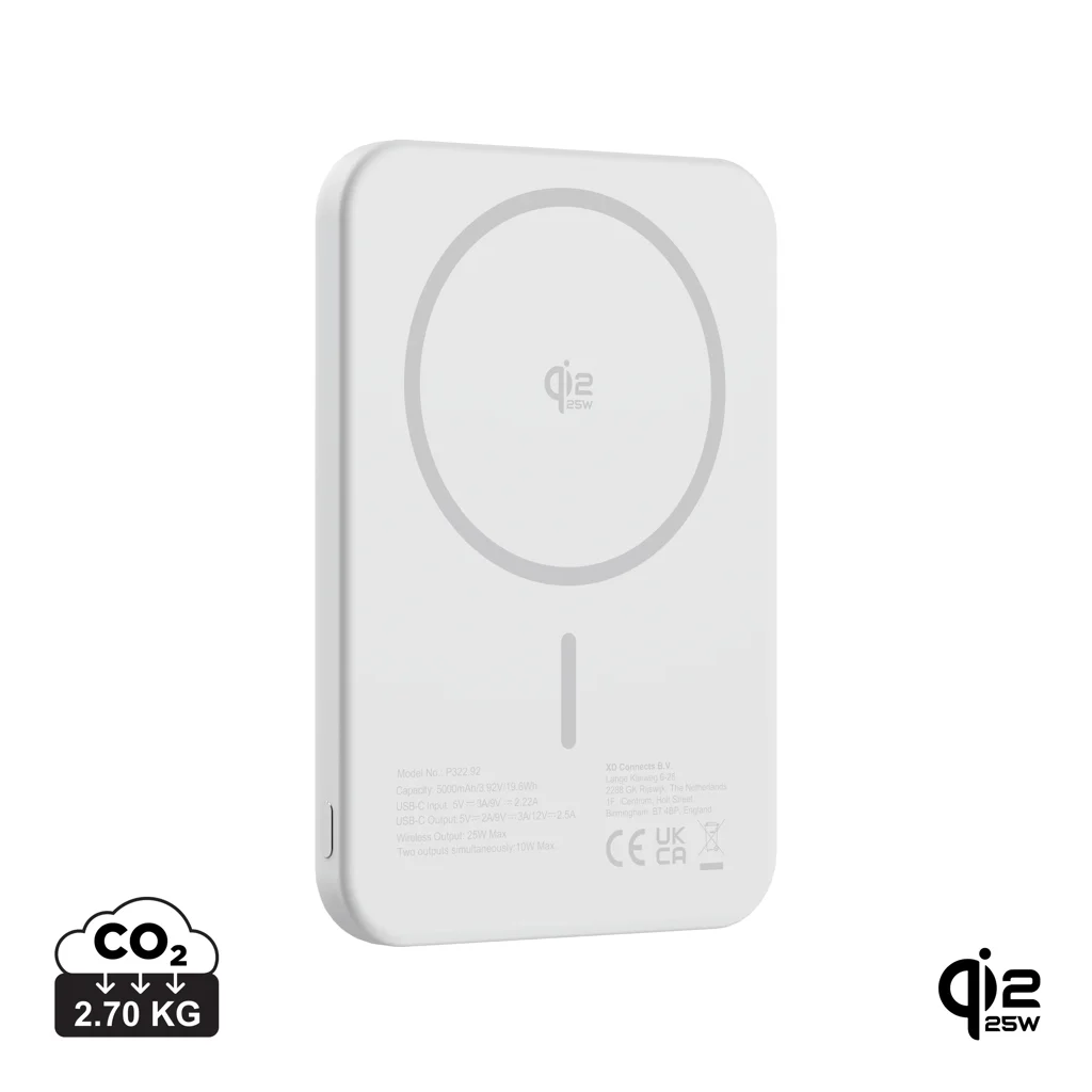 Urban Vitamin Pomona 5000mAh Qi2.2 25W magnetische powerbank - Afbeelding 2
