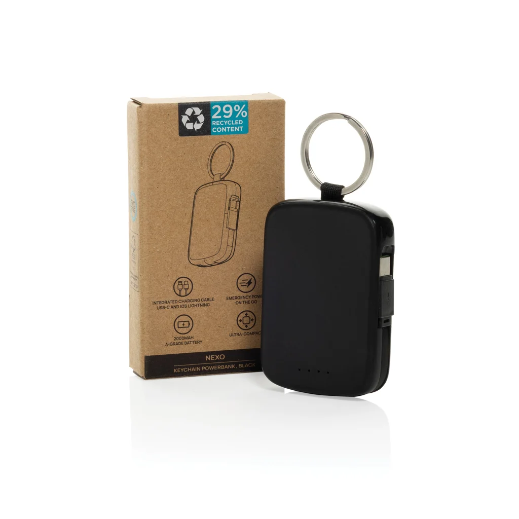 Nexo RCS sleutelhanger powerbank 2.000 mAh met geïntegreerde - Afbeelding 4