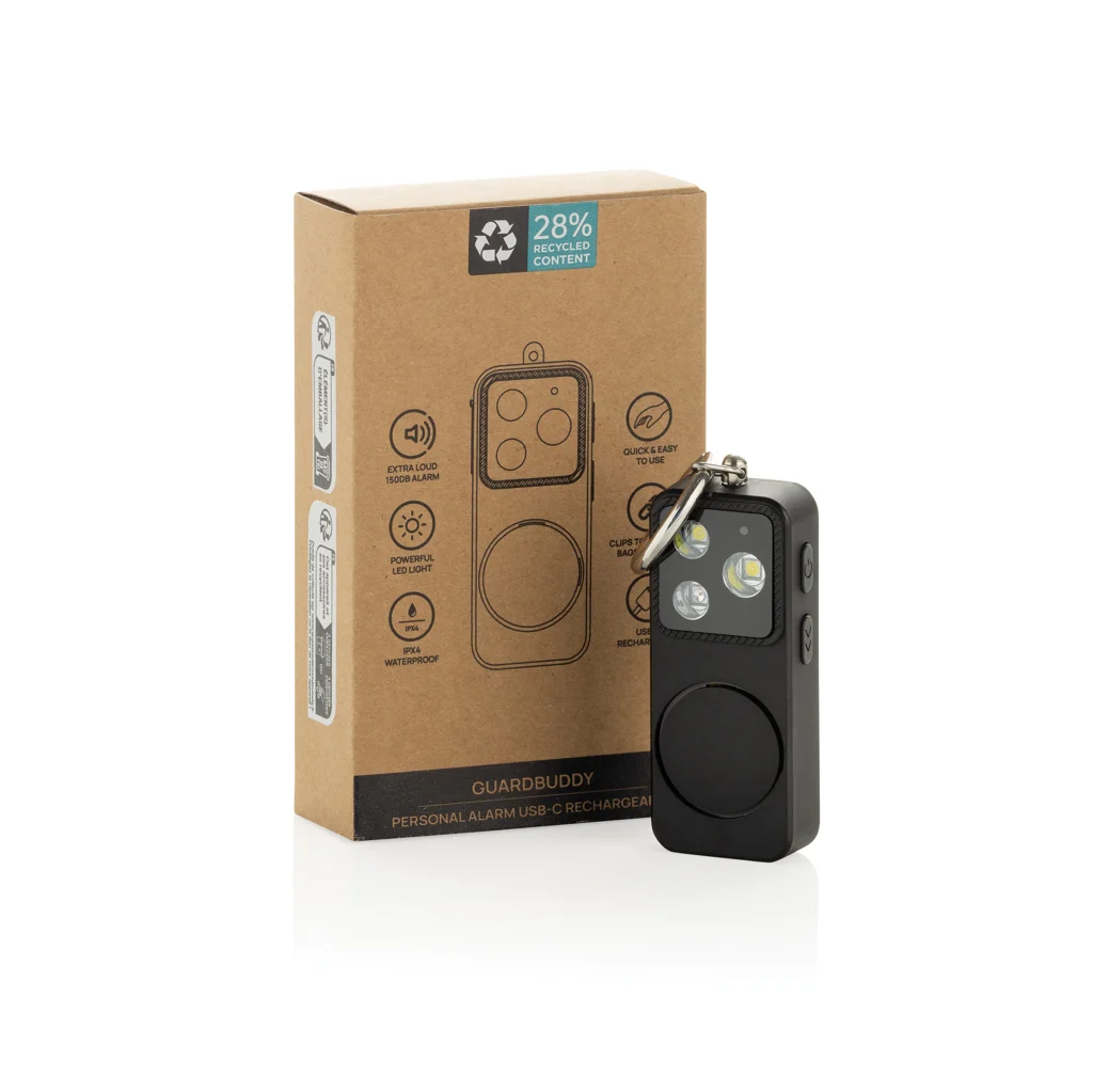 GuardBuddy RCS persoonlijke alarm met USB-C-opladen - Afbeelding 3