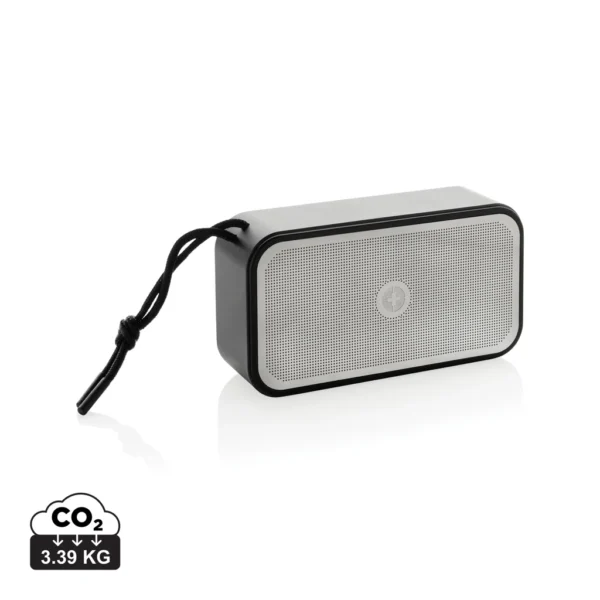Swiss Peak RCS gerecycled aluminium 10W bass speaker