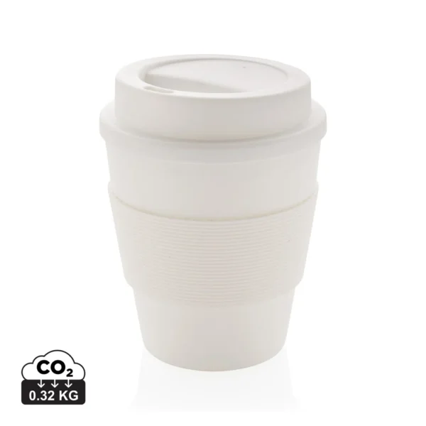 Herbruikbare koffiebeker met schroefdop 350ml