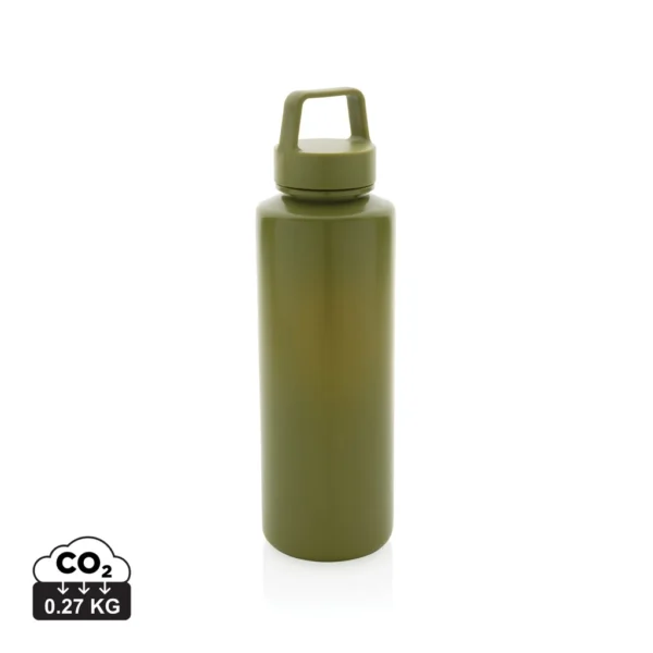 RCS gecertificeerd recycled PP waterfles met handvat