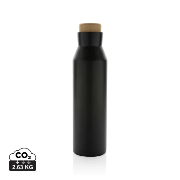 Gaia RCS-gecertificeerde gerecyclede rvs vacuümfles