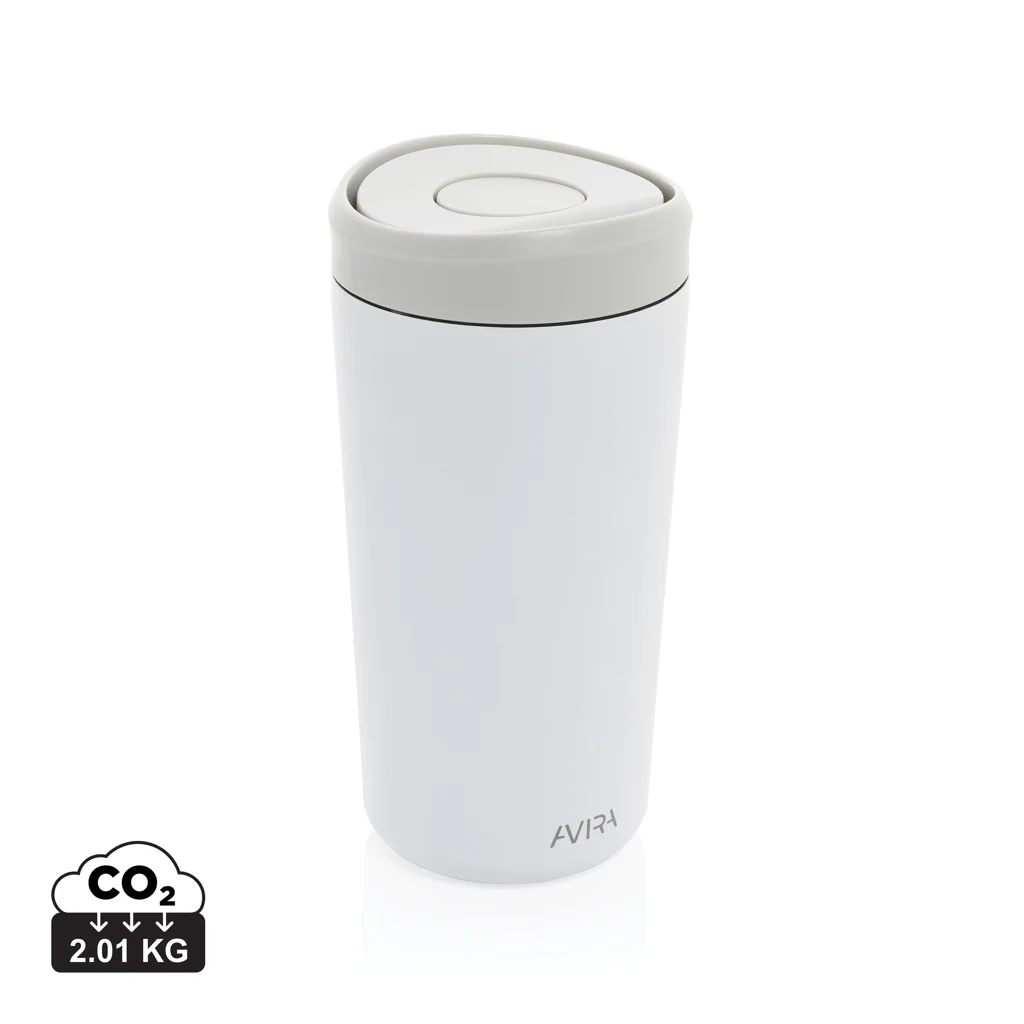 Avira Alix RCS recycled staal klik beker 400ML - Afbeelding 3