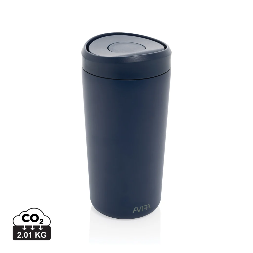 Avira Alix RCS recycled staal klik beker 400ML - Afbeelding 4