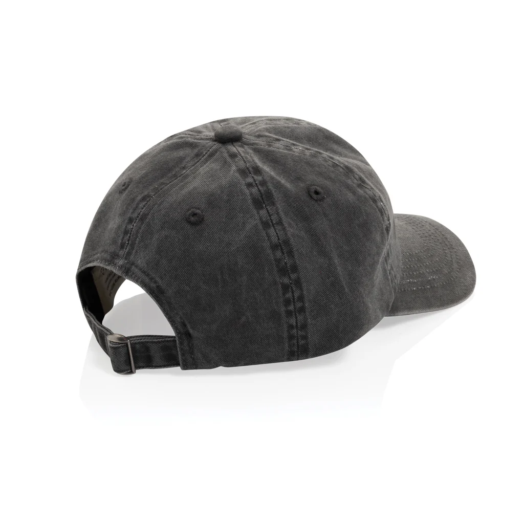 BEAU AWARE™ Washed 6 panel 270gsm cotton twill cap - Afbeelding 7