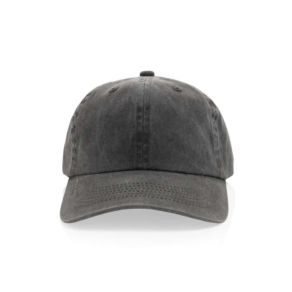 BEAU AWARE™ Washed 6 panel 270gsm cotton twill cap - Afbeelding 8