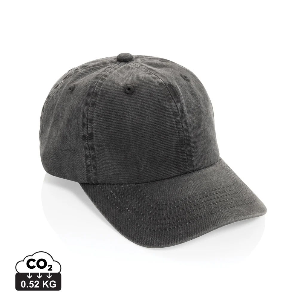 BEAU AWARE™ Washed 6 panel 270gsm cotton twill cap