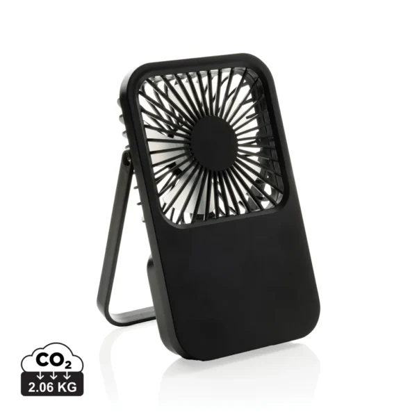 Aervina RCS rplastic herlaadbare bureauventilator