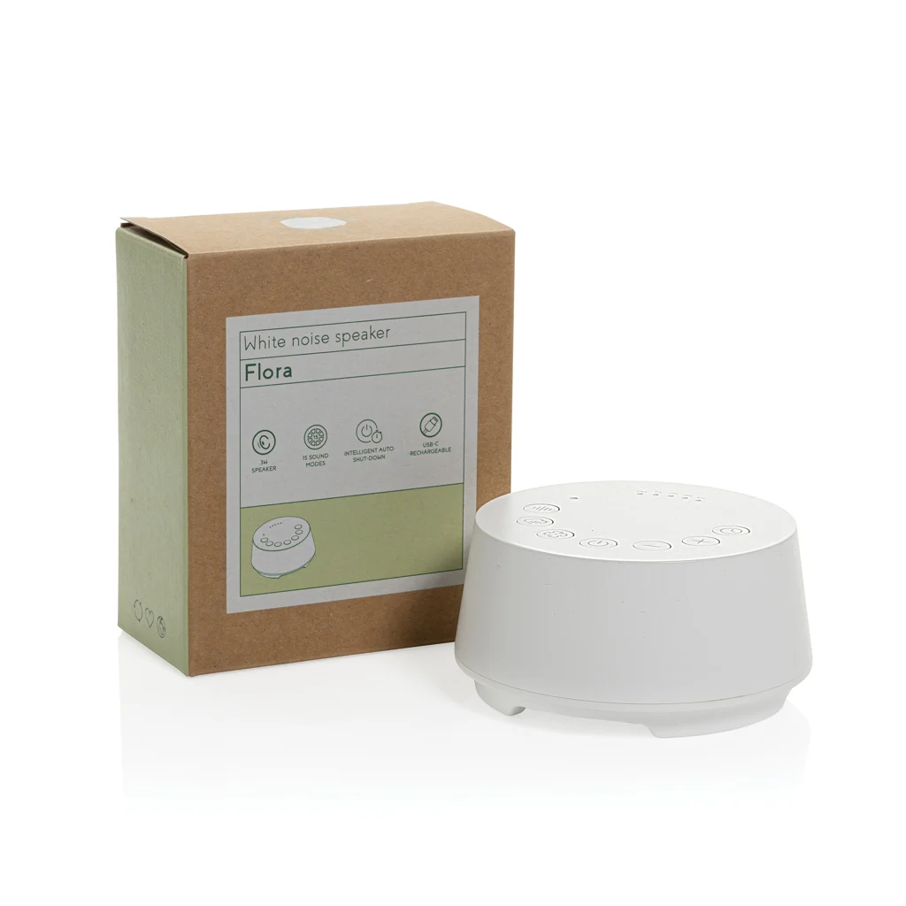 Flora RCS gerecycled kunststof white noise speaker - Afbeelding 3