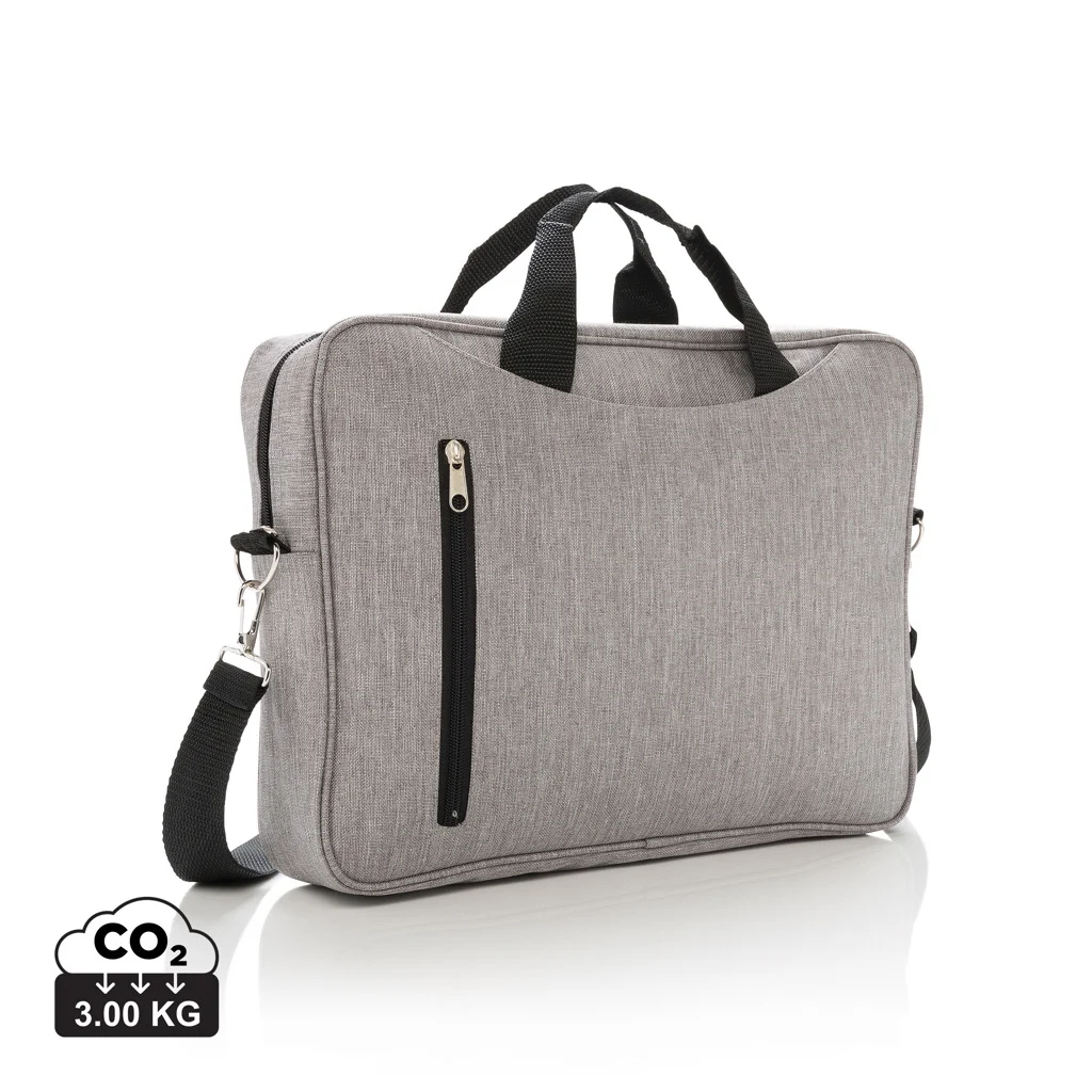 Basic 15” laptop tas PVC-vrij - Afbeelding 2
