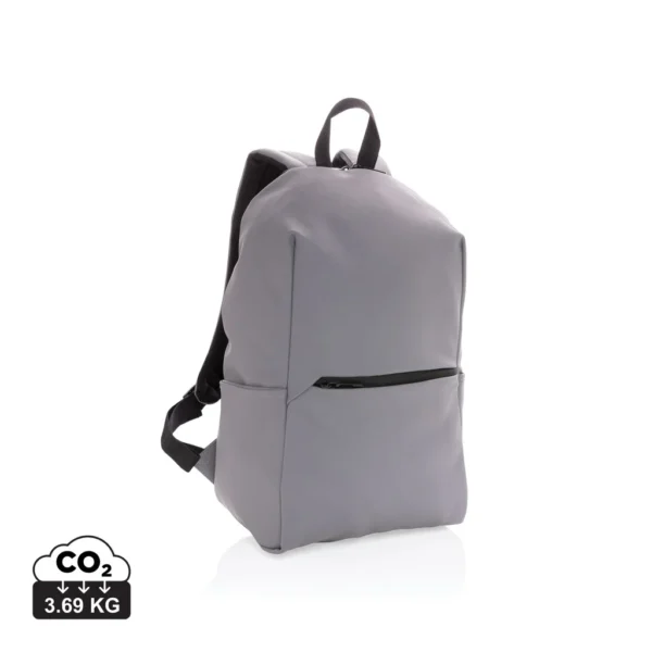 Smooth PU 15.6" laptop rugzak PVC-vrij