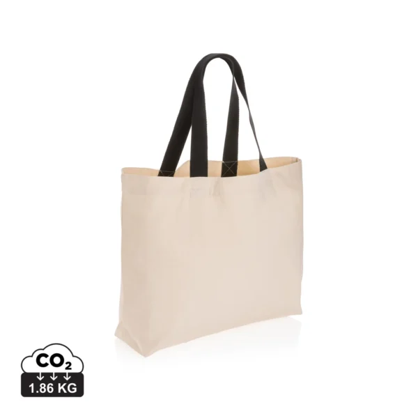 Impact Aware™ recycled canvas XL draagtas 240gsm ongeverfd