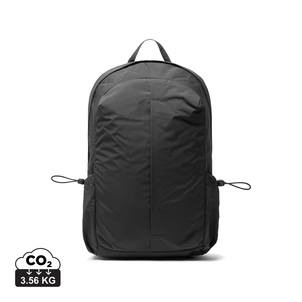 KENTO URBAN RCS recycled nylon 15,6 inch rugzak met voorvak