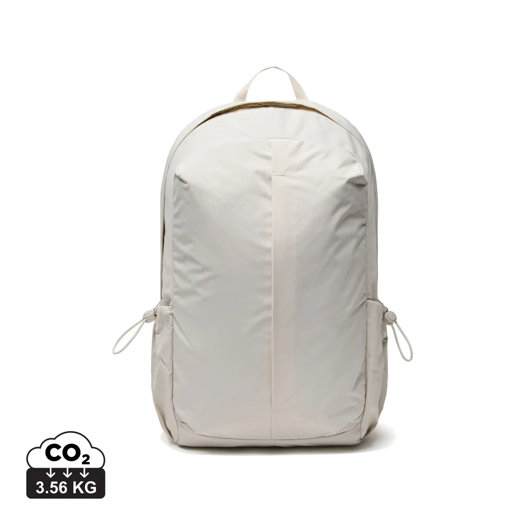 KENTO URBAN RCS recycled nylon 15,6 inch rugzak met voorvak - Afbeelding 3