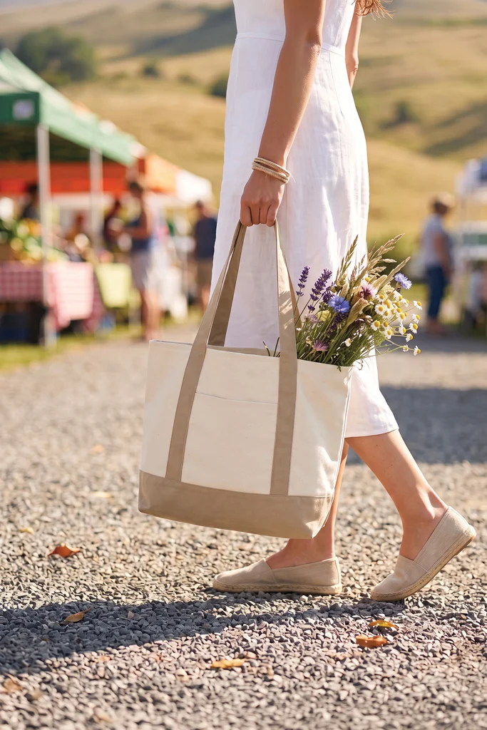 SHOP LOCAL AWARE™ recycled cotton 350gsm Tote bag - Afbeelding 9