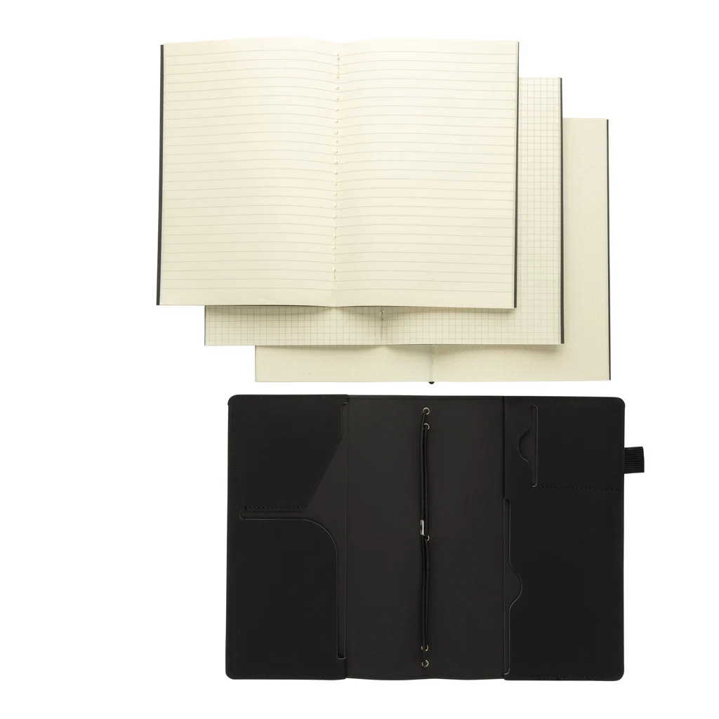Daily Notes Binder 3-in-1 hervulbaar PU notitieboek - Afbeelding 5