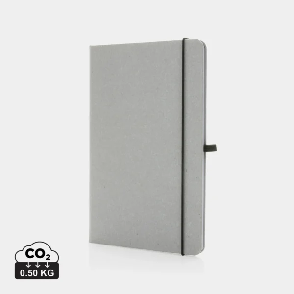 GRS Gerecycled lederen hardcover notitieboek A5