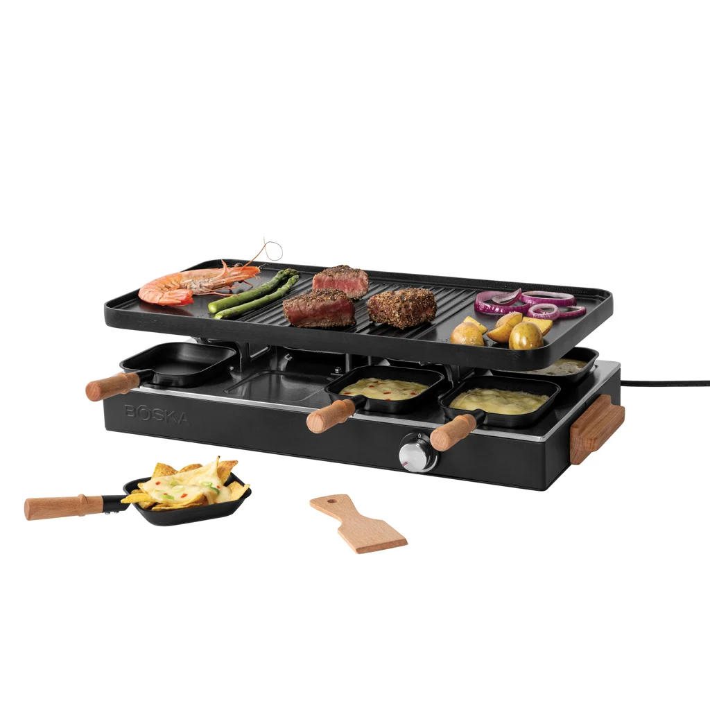 BOSKA Raclette Gourmet Party, 8 Personen (EU Type F) - Afbeelding 2