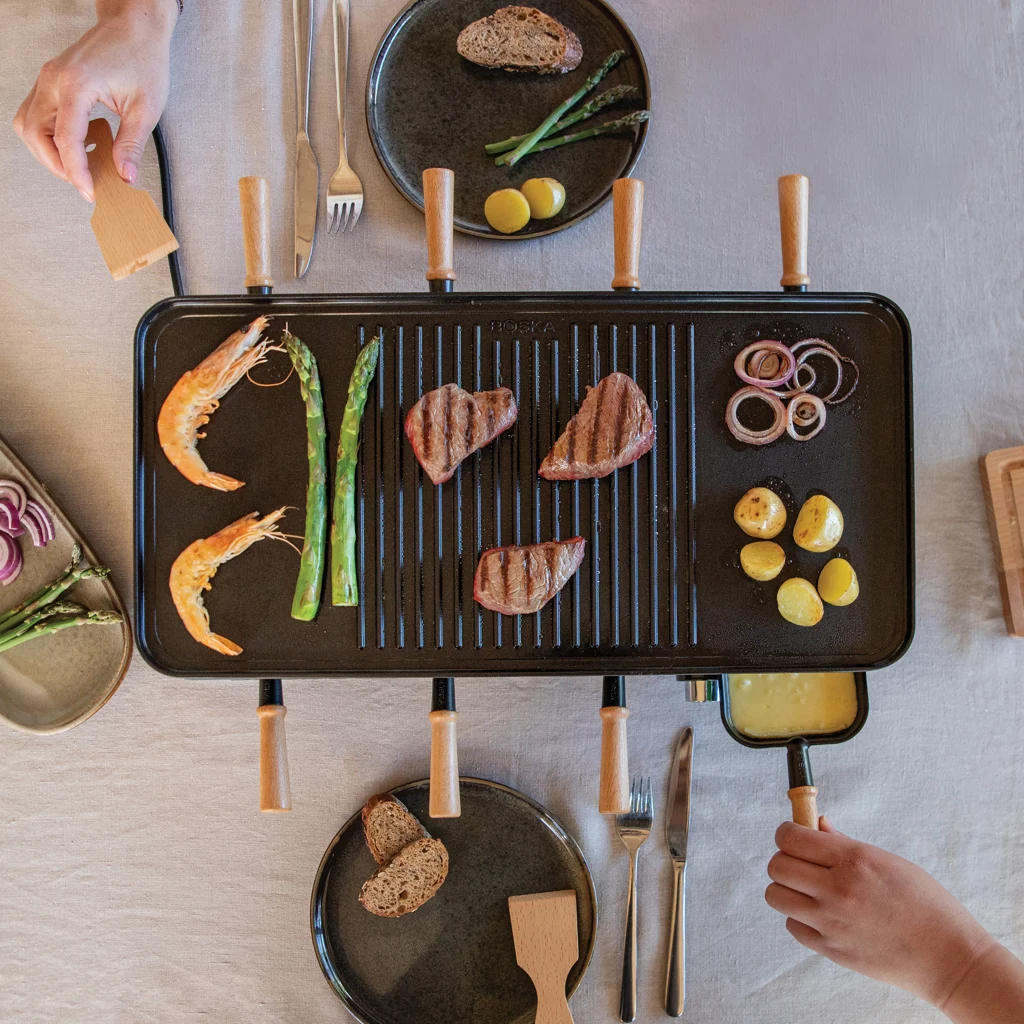 BOSKA Raclette Gourmet Party, 8 Personen (EU Type F) - Afbeelding 6