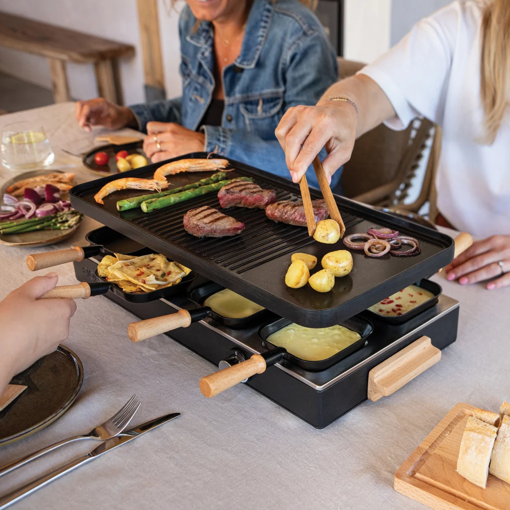 BOSKA Raclette Gourmet Party, 8 Personen (EU Type F) - Afbeelding 7