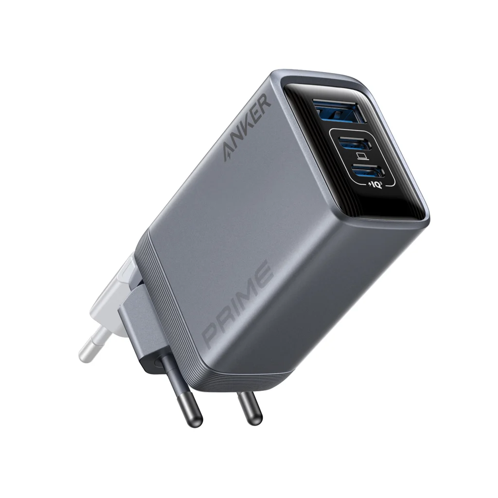 Anker Prime-oplader (100 W, 3 poorten, GaN), grijs - Afbeelding 2