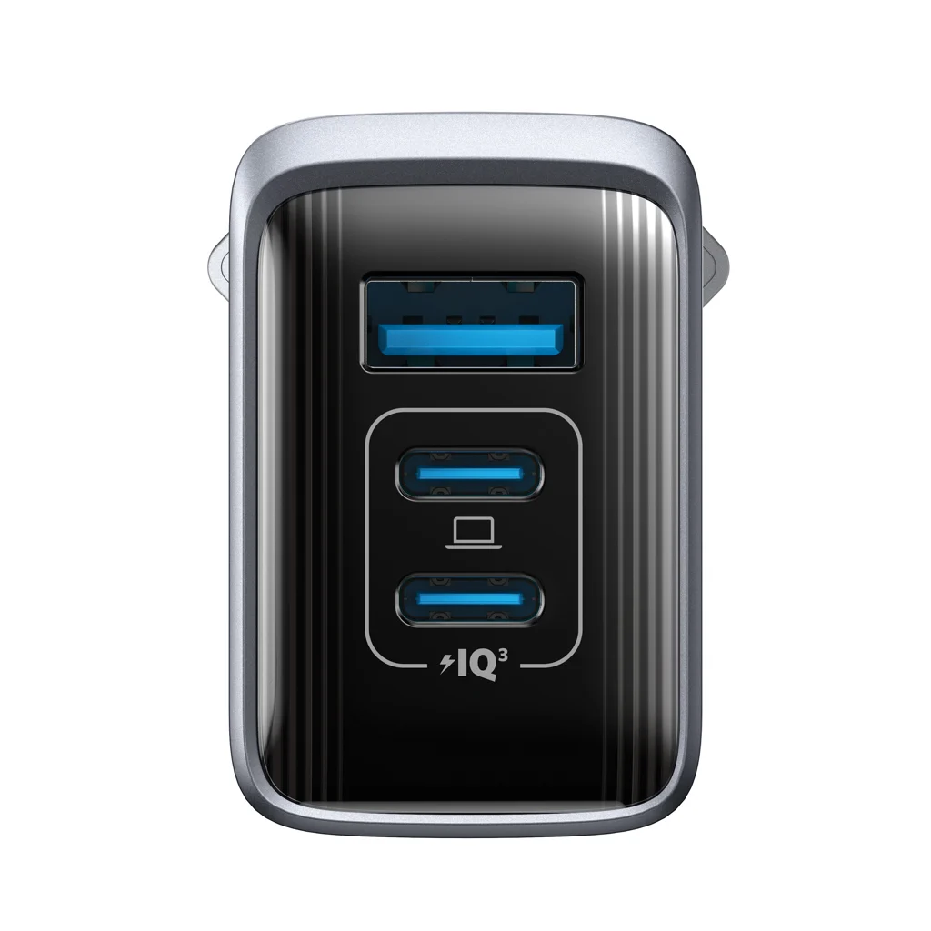 Anker Prime-oplader (100 W, 3 poorten, GaN), grijs - Afbeelding 3