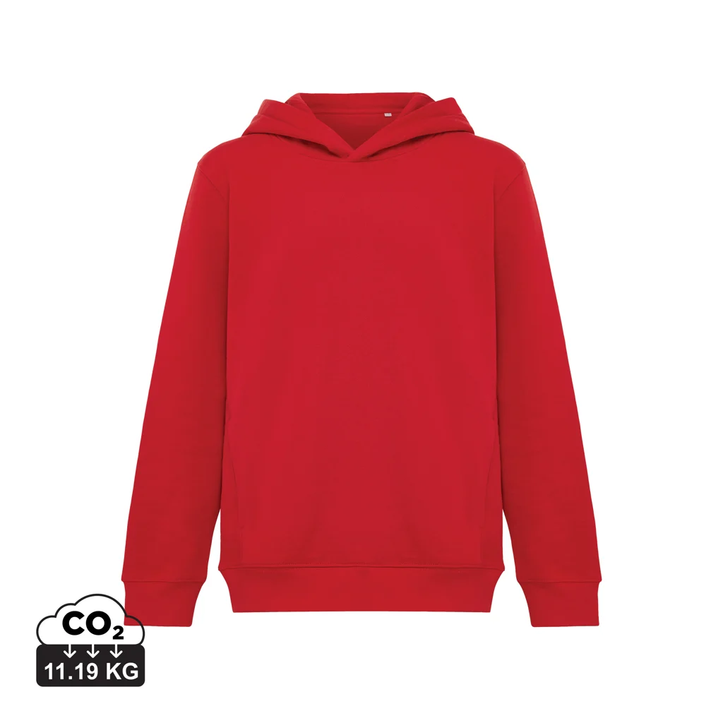 IQONIQ Yengo kids recycled katoen hoodie met steekzakken - Afbeelding 4