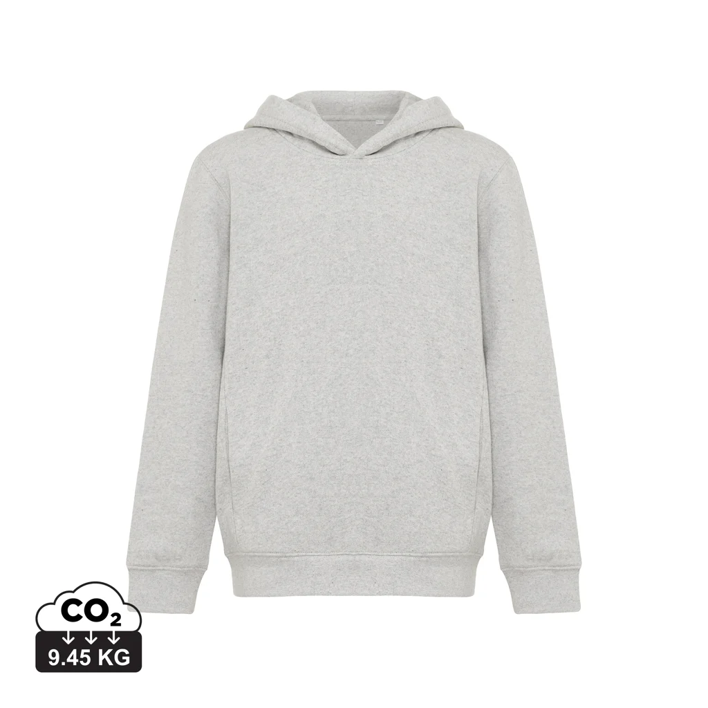 IQONIQ Yengo kids recycled katoen hoodie met steekzakken - Afbeelding 5