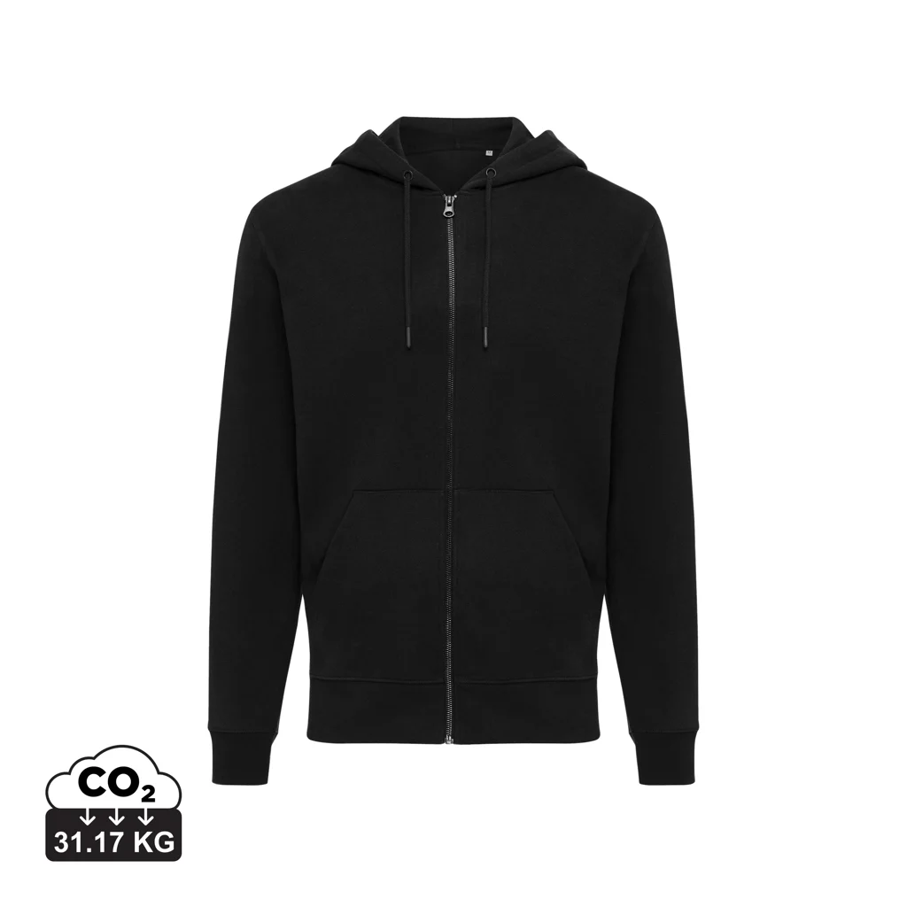 IQONIQ Abisko gerecycled katoen hoodie met rits