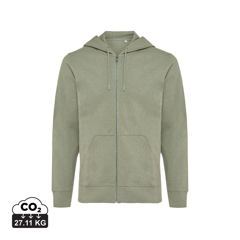 IQONIQ Abisko gerecycled katoen hoodie met rits - Afbeelding 8