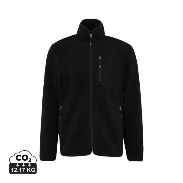 IQONIQ Diran gerecycled polyester pile-fleece jas