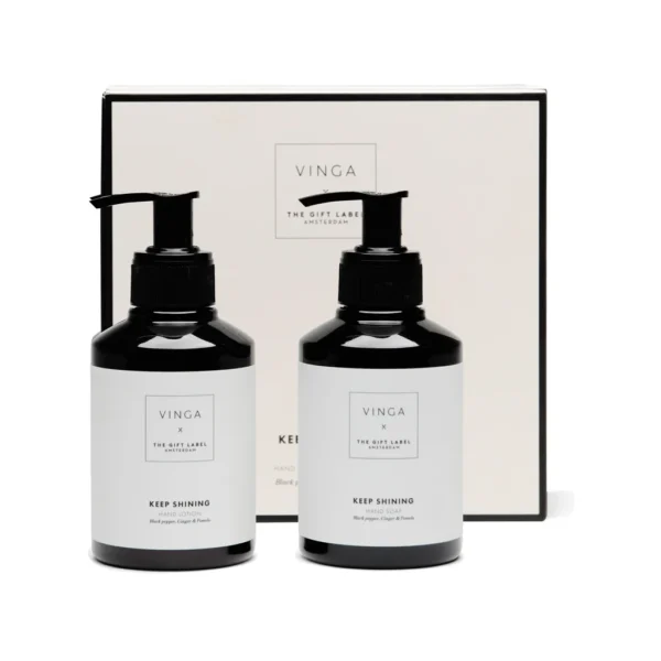 Luxe handverzorging giftset met handzeep en handlotion