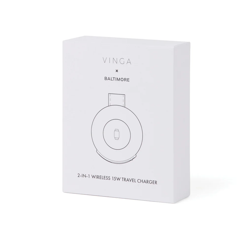 VINGA Baltimore RCS 2-in-1 draadloze 15W lader - Afbeelding 6