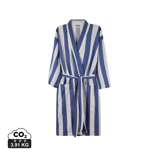 VINGA Ornos GRS katoenen hamam badjas S/M