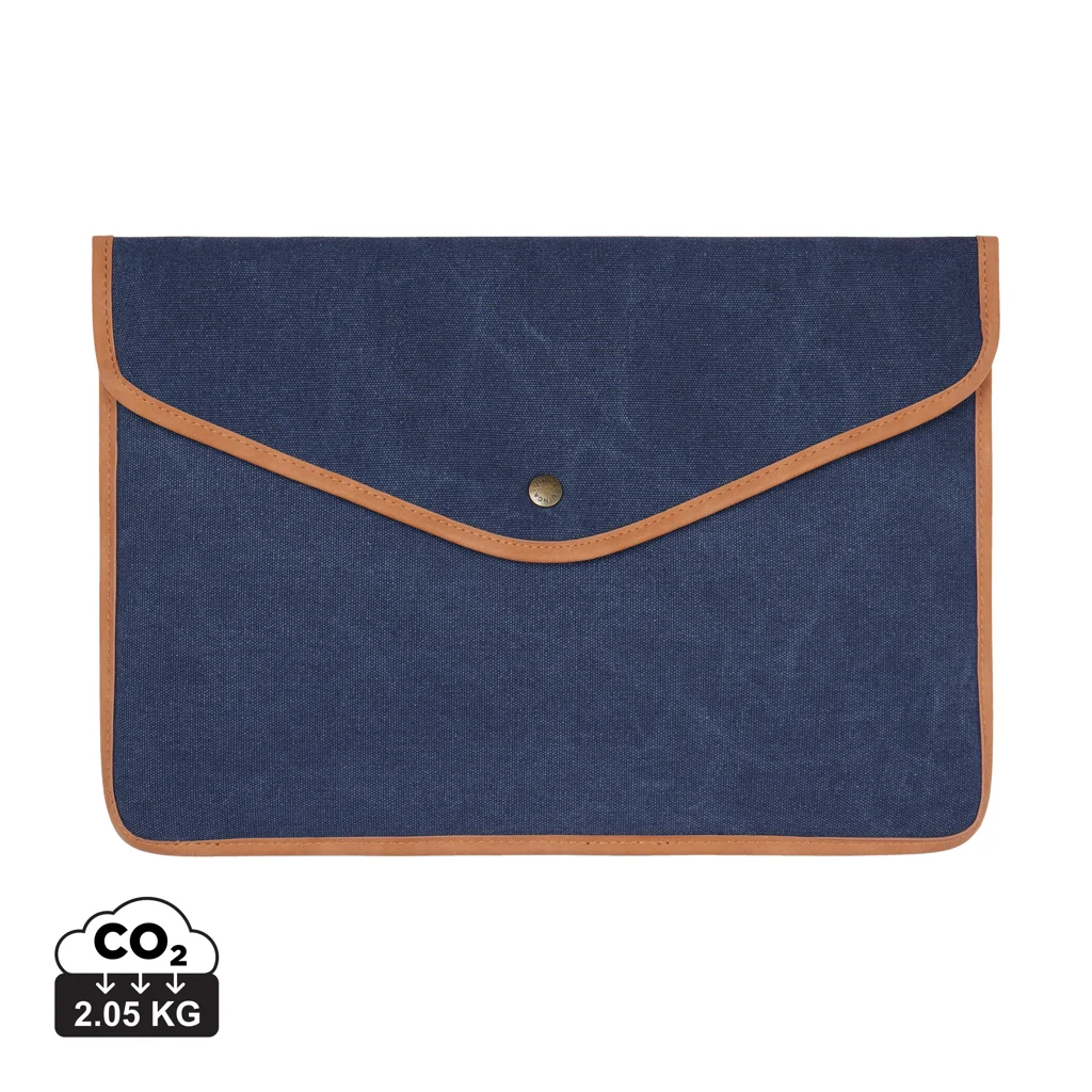 VINGA Bosler GRS recycled canvas 16" laptop sleeve - Afbeelding 4
