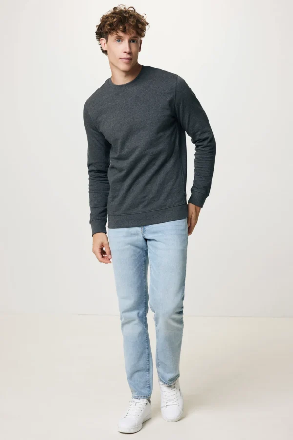 Sweater van gerecycled katoen ongeverfd - Denali IQONIQ