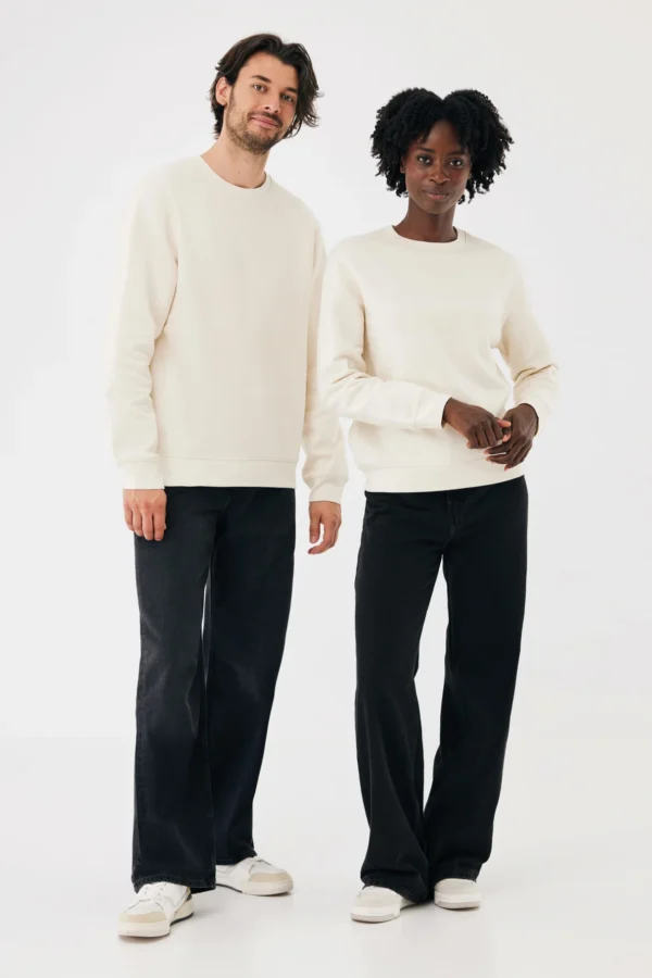 Sweater crew neck van gerecycled katoen - Torla IQONIQ