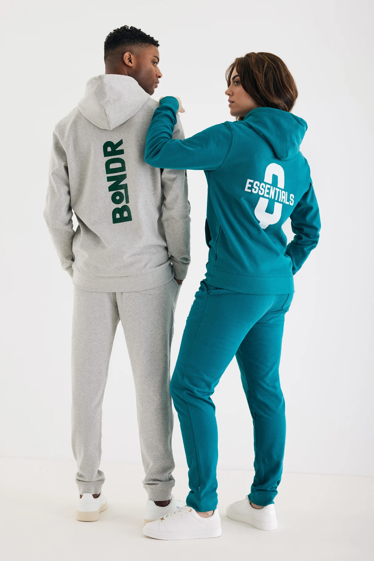 Joggingbroek van gerecycled katoenen - Cooper IQONIQ - Afbeelding 2