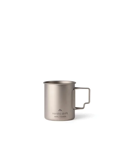 Nordic Drift Trail Ultra Light Titanium 450ml beker zilver