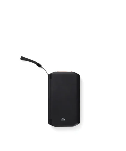 Nordic Drift Titan 10.000mAh solar powerbank met 3 panelen zwart