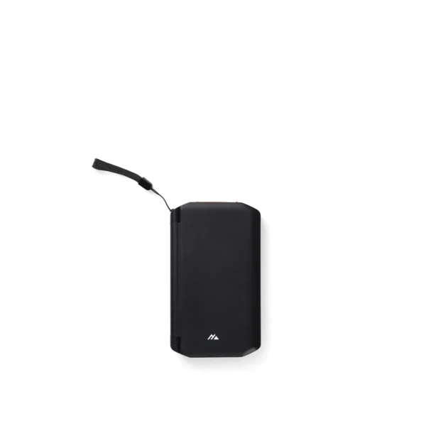 Nordic Drift Titan 10.000mAh solar powerbank met 3 panelen zwart