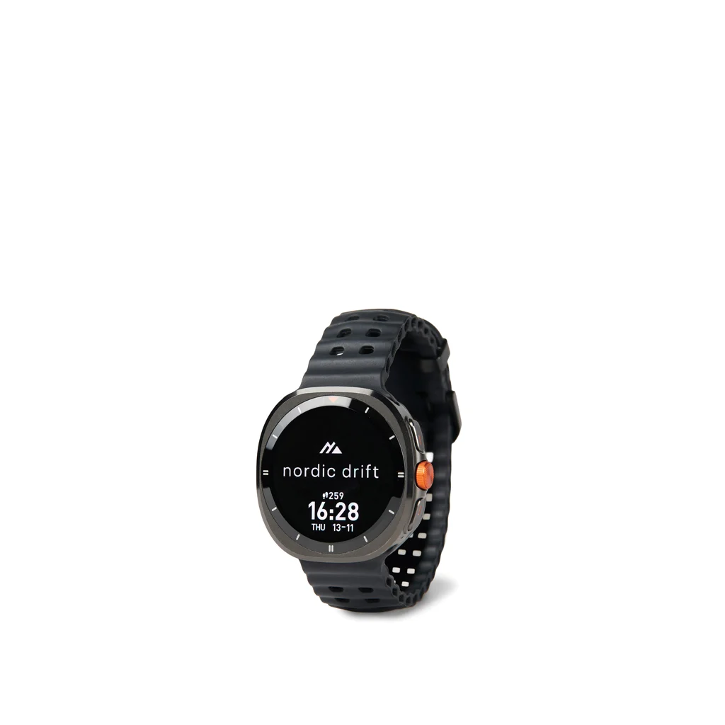 Nordic Drift Titan High-performance horloge zwart