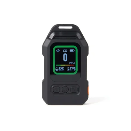 Nordic Drift Everest draagbare CO-melder met LED-alarm zwart