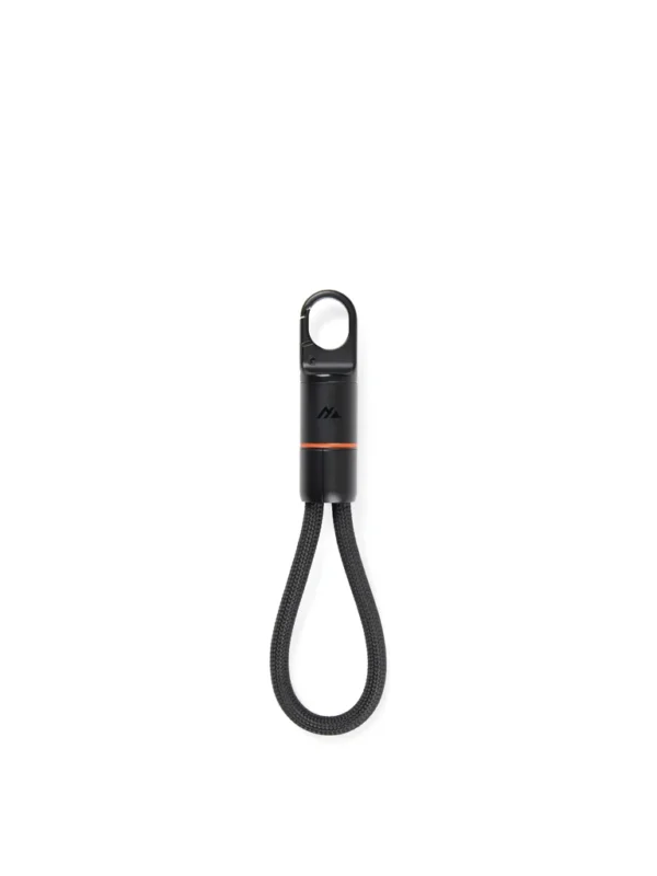 Nordic Drift Everest USB-C 60W snellaadkarabijnkabel zwart