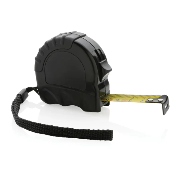 RCS gerecycled plastic 3M/16 mm rolmaat zwart