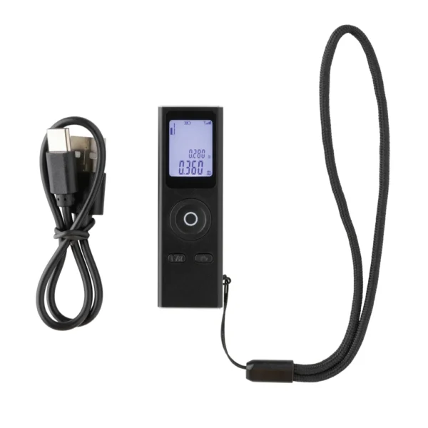 Gear X RCS gerecycled aluminium 30 meter laserafstandsmeter zwart