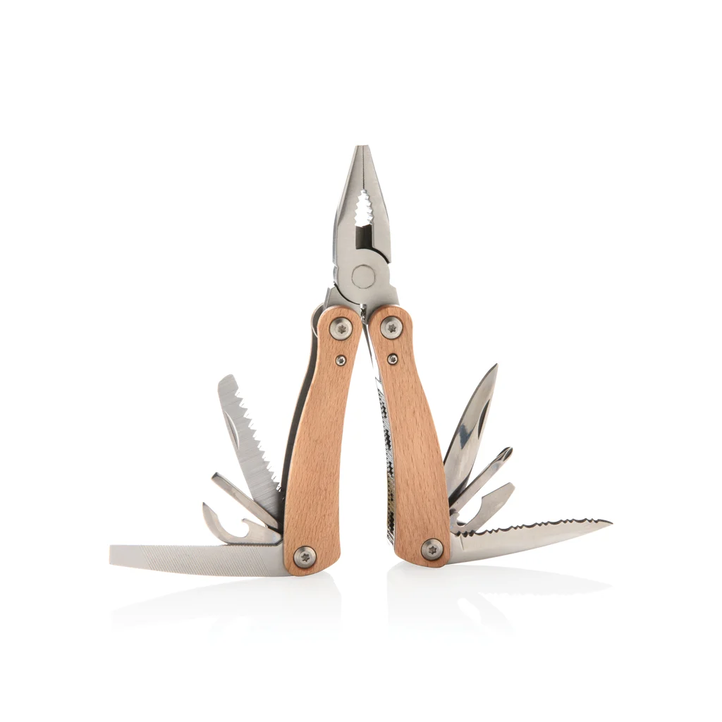 Houten multitool bruin